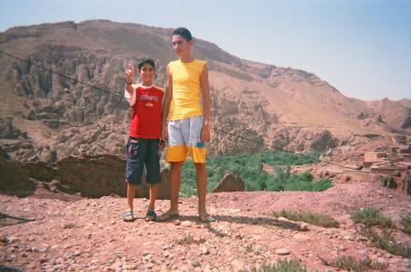 encore moi avec mon frere